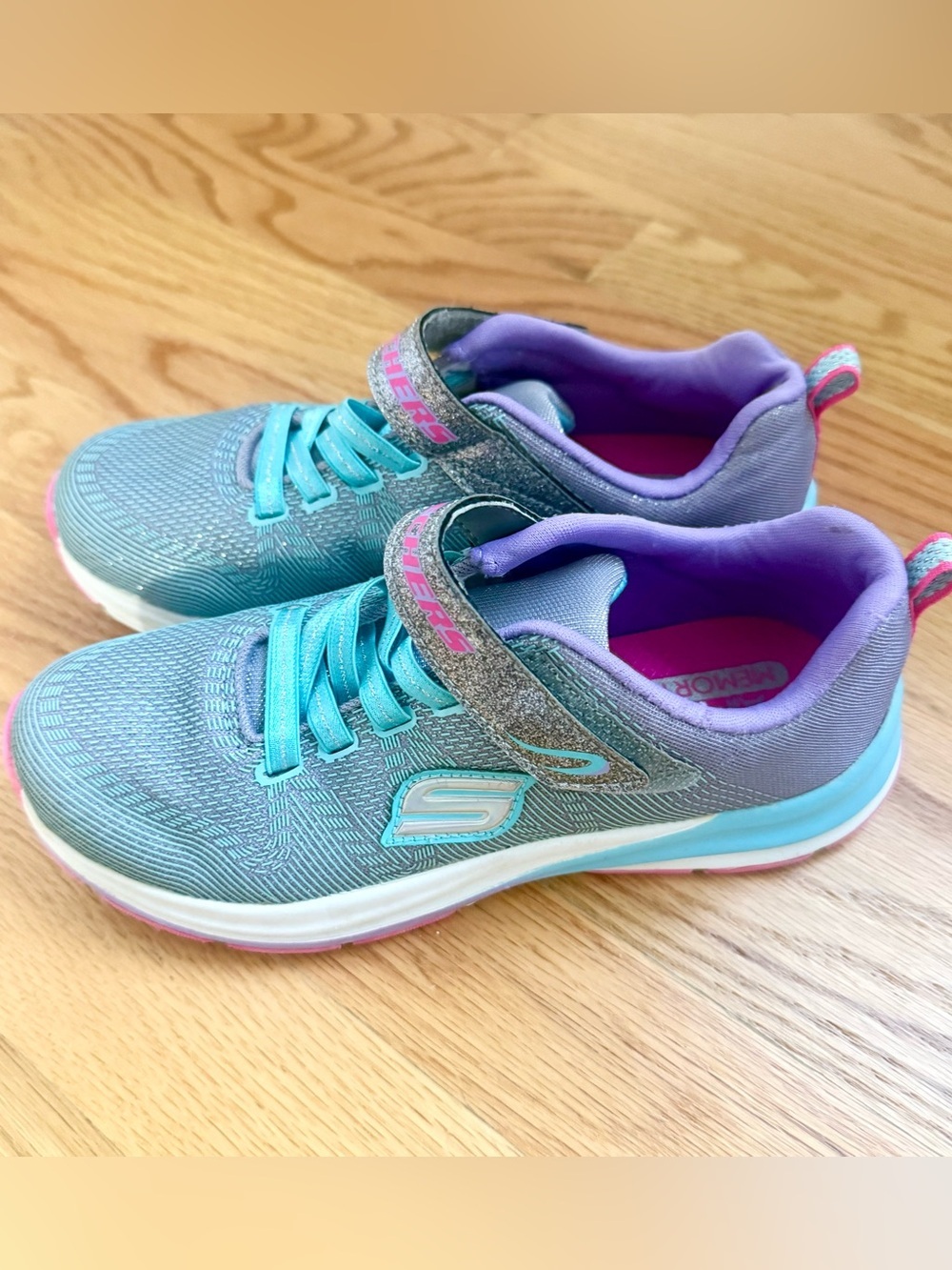 Skechers Girls' Double STRIDES-Duo Dash Sneaker Size 2